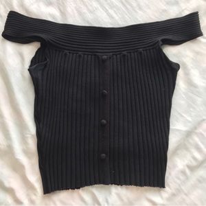 💛 2 for $13 💛 90’s vintage ribbed crop top